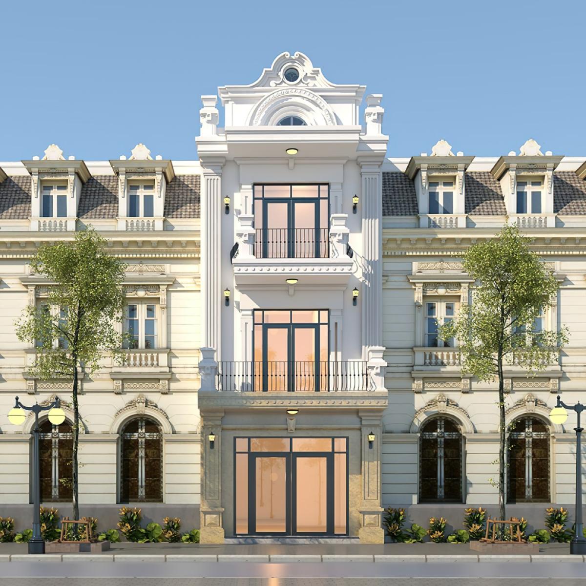 Thiết kế nhà ngang 6m dài 20m 4