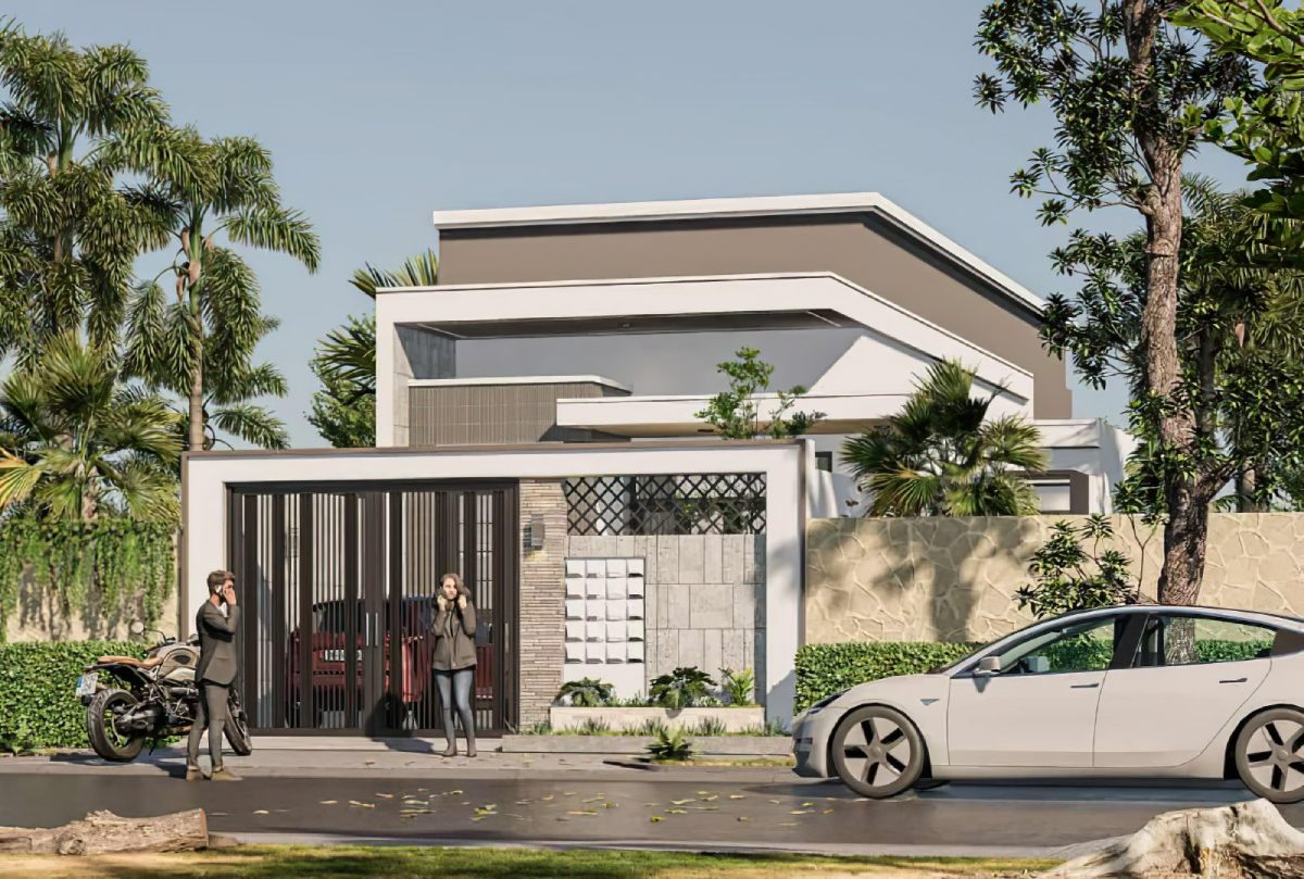 Thiết kế nhà ngang 6m dài 20m 6