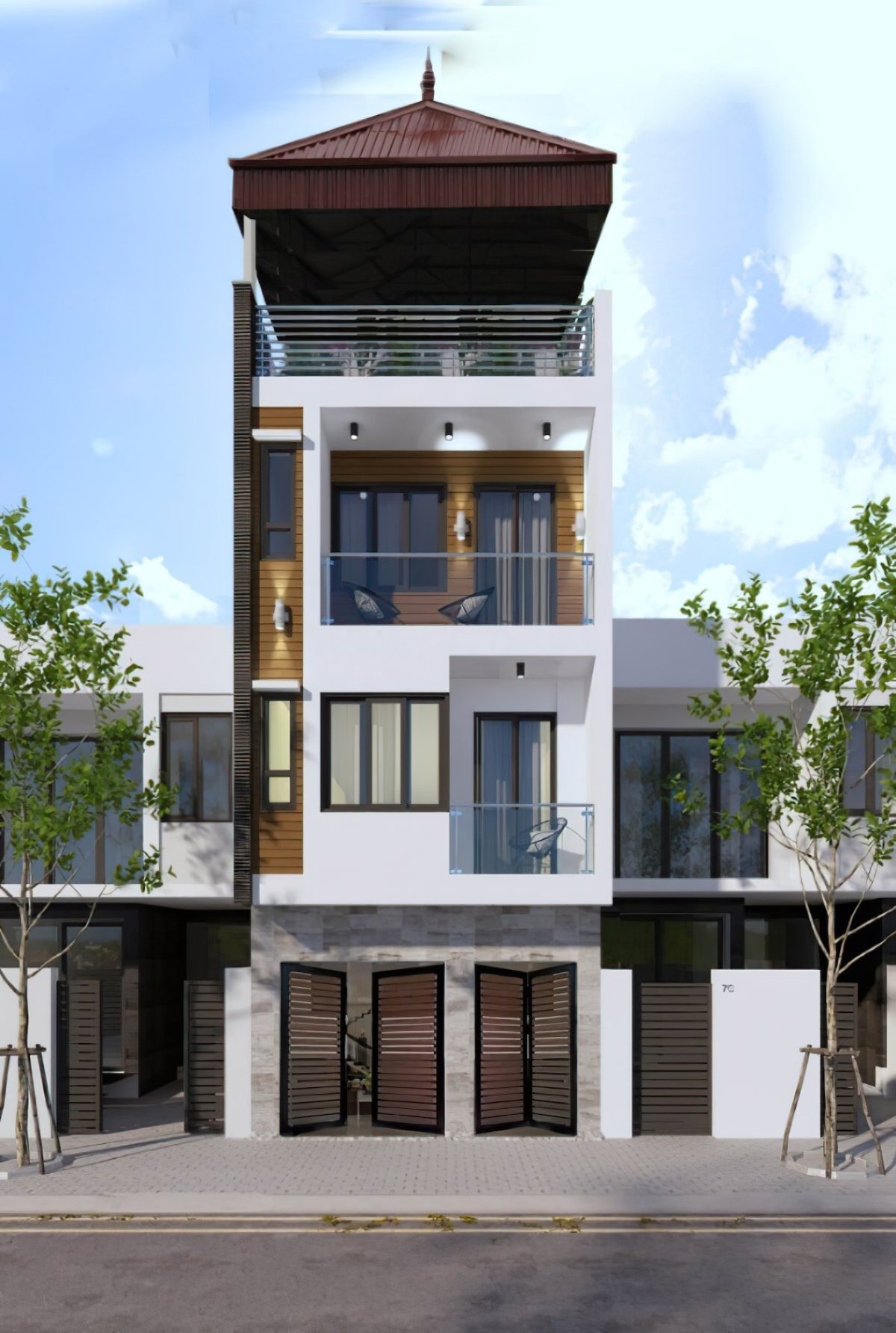 66+ Mẫu nhà ống 3 tầng mặt tiền 6m thiết kế đẹp và độc đáo 2 mẫu nhà ống 3 tầng mặt tiền 6m 2