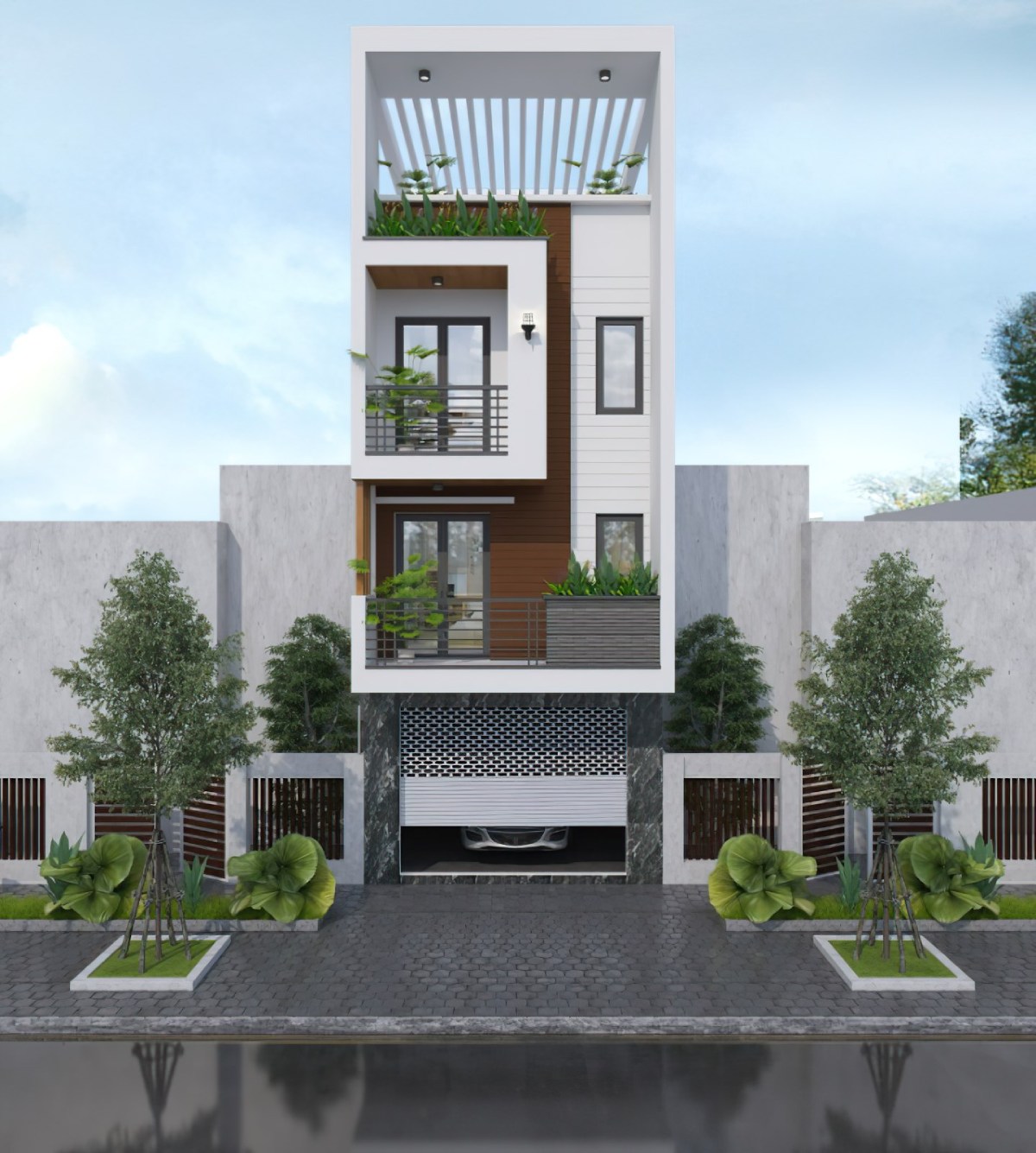 66+ Mẫu nhà ống 3 tầng mặt tiền 6m thiết kế đẹp và độc đáo 4 mẫu nhà ống 3 tầng mặt tiền 6m 4