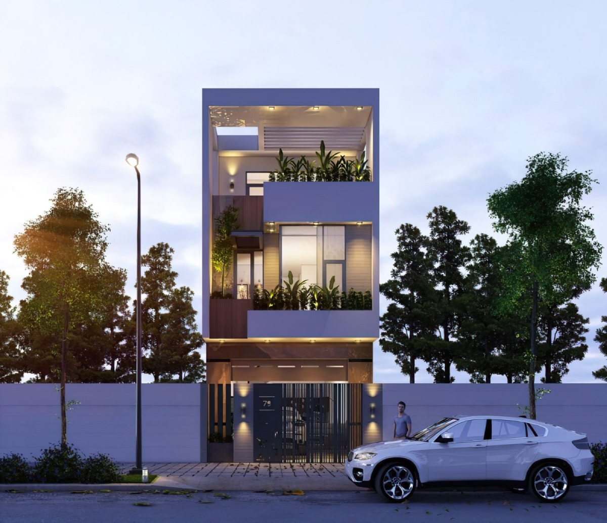 nhà lệch tầng 5x15 2