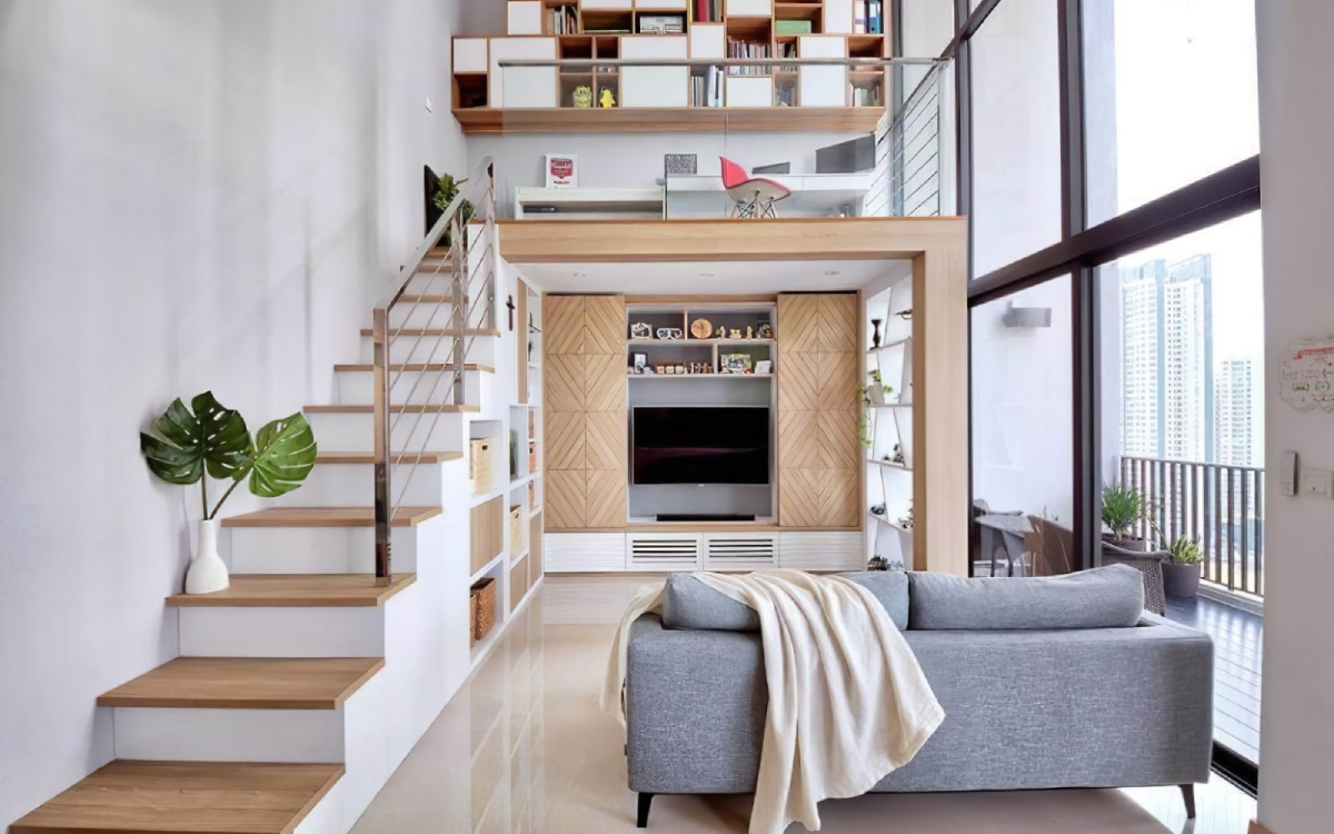 Thiết kế nhà diện tích nhỏ 25m2 11