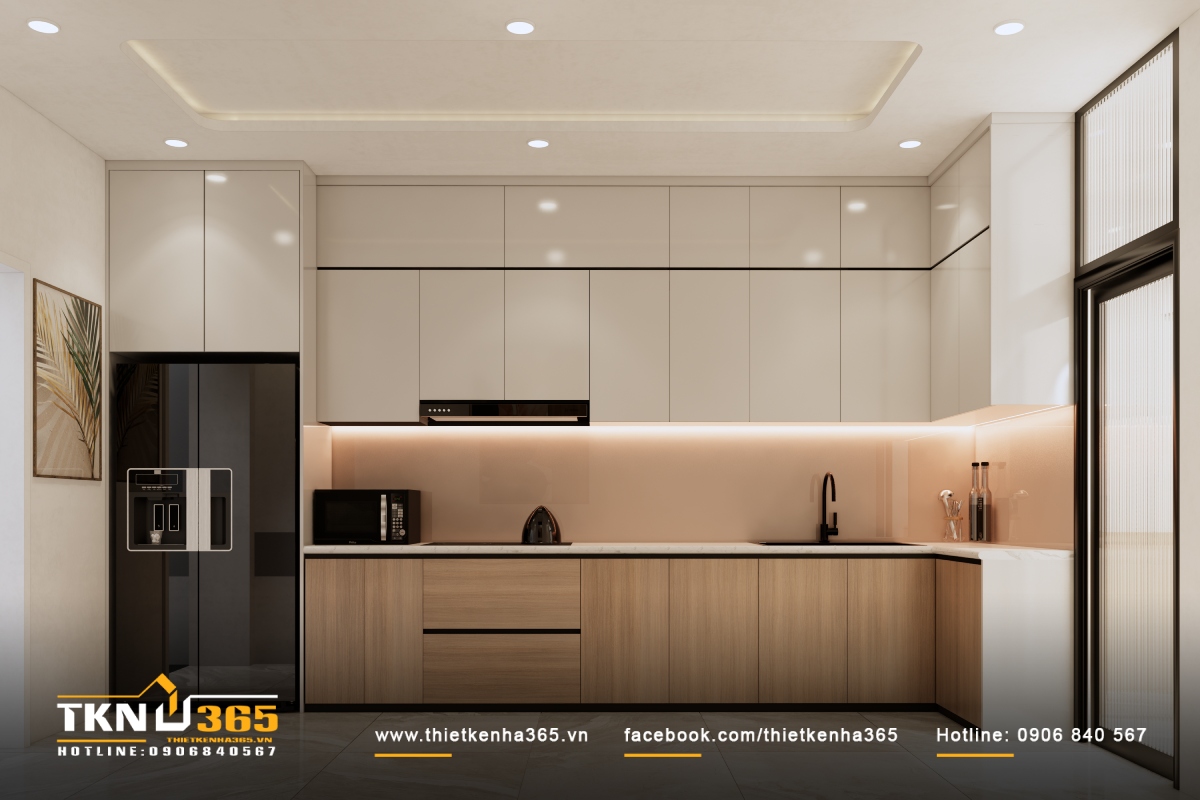 Thiết kế nhà phố 3 tầng 3