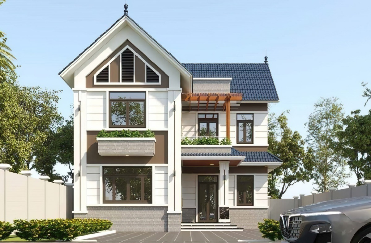 mẫu nhà 2 tầng 15