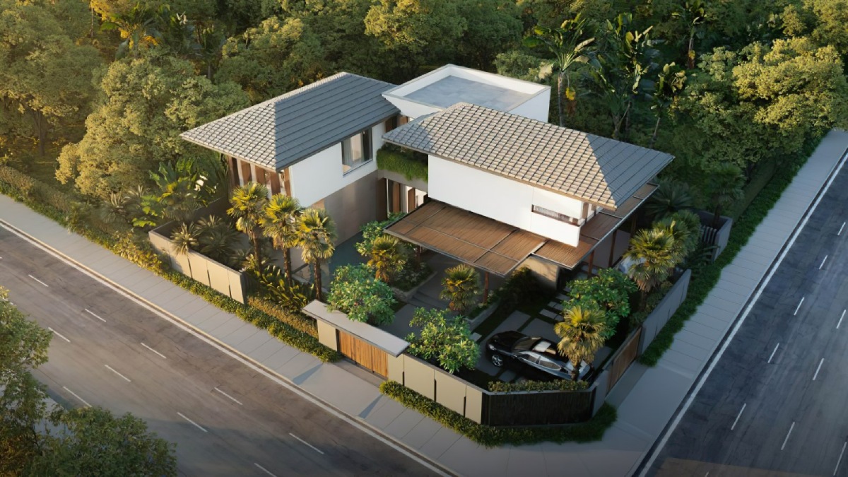 Mẫu Nhà Chữ L 2 Tầng Ở Nông Thôn: Diện Tích, Chi Phí & Top Mẫu Đẹp 2026 1 Mẫu nhà chữ L 2 tầng 1