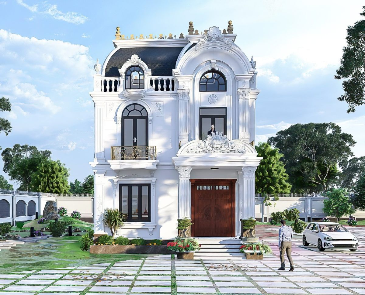 Mẫu nhà tân cổ điển 4