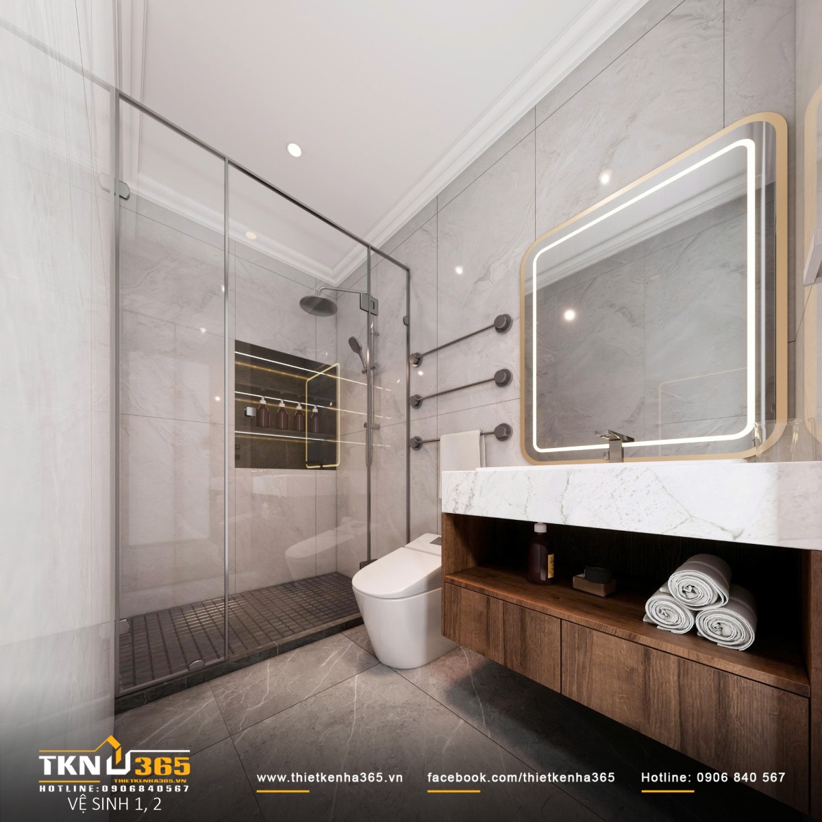 Thiết kế 1 trệt 2 lầu 1 sân thượng - Ngôi nhà mang dáng hình ký ức 10 Thiết kế 1 trệt 2 lầu 1 sân thượng 10