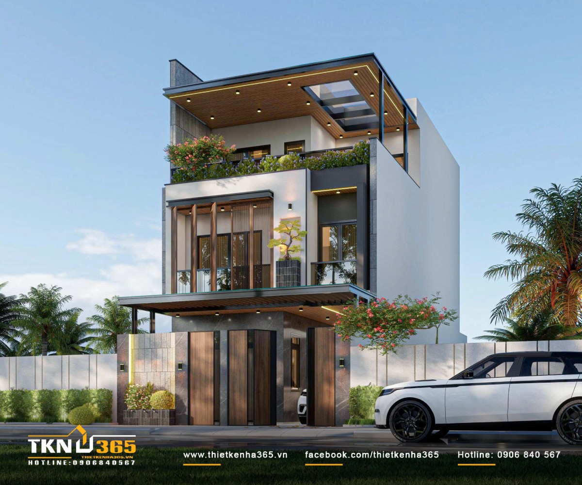 Mẫu biệt thự hiện đại 15