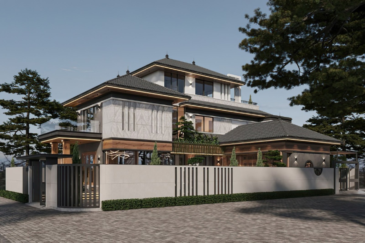 89+ mẫu thiết kế biệt thự 200m2 tiện nghi, lý tưởng cho gia đình 5 Thiết kế biệt thự 200m2 5