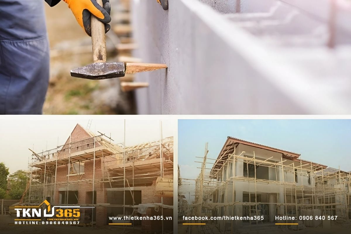 Giữa hình thức xây nhà phần thô riêng và xây nhà trọn gói, gia chủ cần cân nhắc kỹ trước khi quyết định
