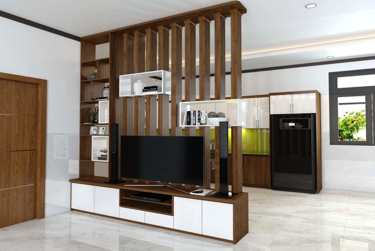 Sử dụng vách ngăn cho nhà nhỏ
