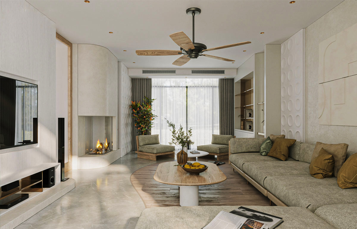 Diện tích 30m2 sử dụng nội thất đa năng sẻ đảm bảo được sự gọn gàng