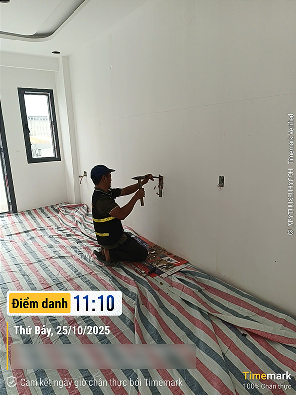 Tiến độ nhà phố 1 trệt 2 lầu 1 tum - Chị Mỹ - Quận 8 33 nha chi my quan 8 251025 1