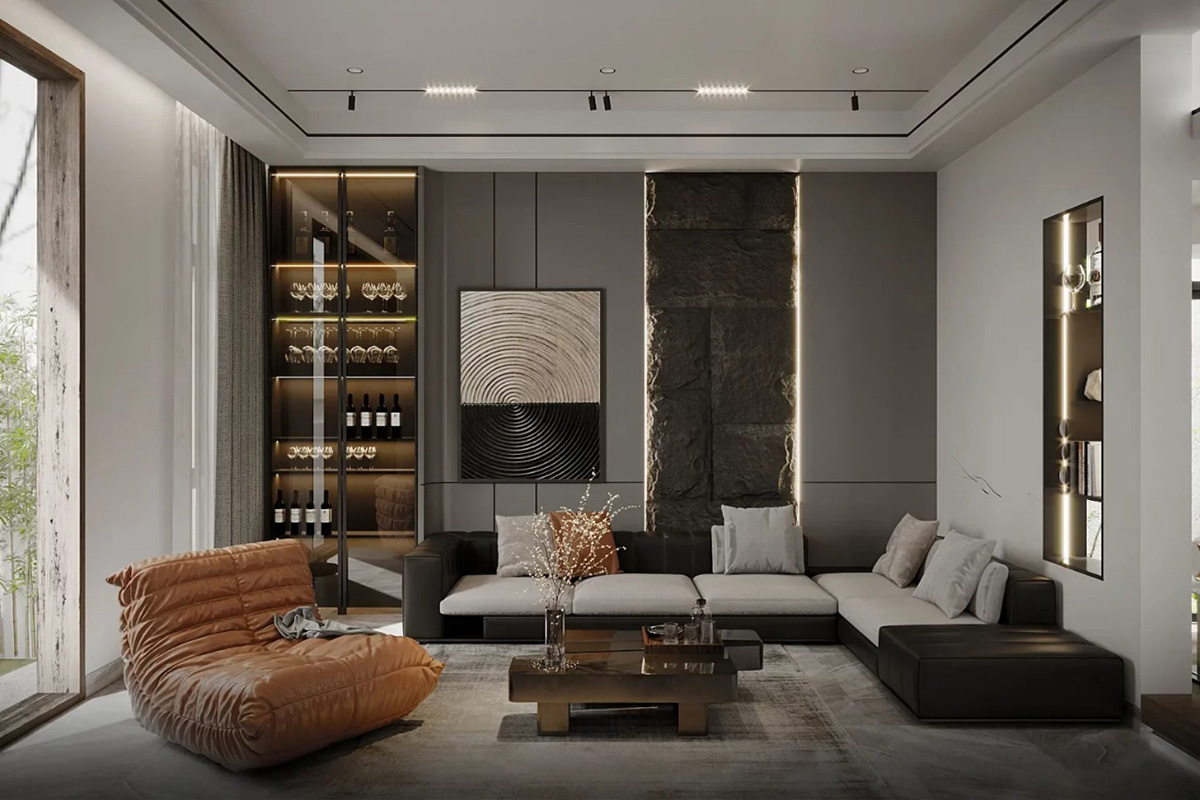 8+ Mẫu Thiết kế biệt thự 300m2 đẹp: Sang trọng, đẳng cấp và chuẩn phong thủy 21 Biệt thự mang vẻ đẹp thanh thoát và cân đối, là sự kết hợp hoàn hảo giữa kiến trúc hiện đại và truyền thống Á Đông.