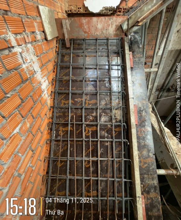 Tiến độ thi công nhà 5 tầng – Chị Nga - Quận 7 117 nha chi nga 04 051125 2