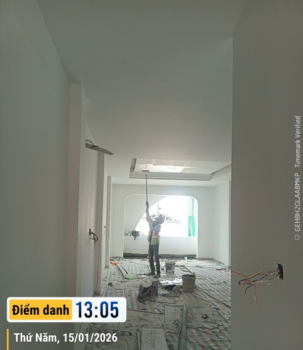 Tiến độ thi công nhà 5 tầng – Chị Nga - Quận 7 89 nha chi nga q7 150126 3