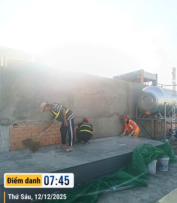 Tiến độ thi công nhà 5 tầng – Chị Nga - Quận 7 101 nha chi nha q7 121225 2 2