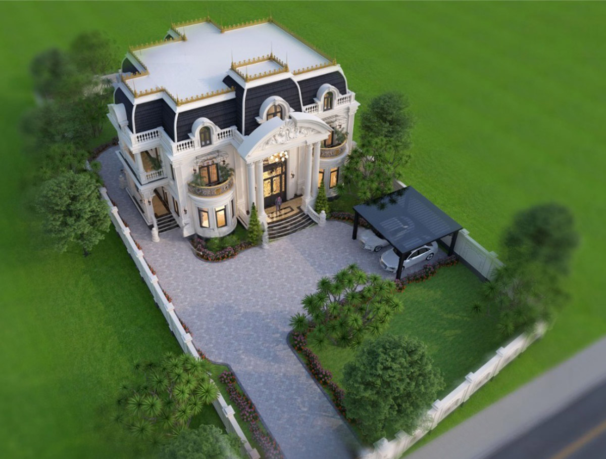 8+ Mẫu Thiết kế biệt thự 300m2 đẹp: Sang trọng, đẳng cấp và chuẩn phong thủy 1 Nhờ khả năng tùy biến cao và giá trị thẩm mỹ vượt trội, thiết kế biệt thự 300m2 ngày càng được ưa chuộng trong các khu đô thị và vùng ven.
