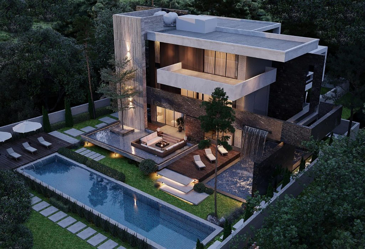 8+ Mẫu Thiết kế biệt thự 300m2 đẹp: Sang trọng, đẳng cấp và chuẩn phong thủy 36 Một bản thiết kế đẹp chỉ thực sự có giá trị khi được hiện thực hóa chính xác ngoài công trình.