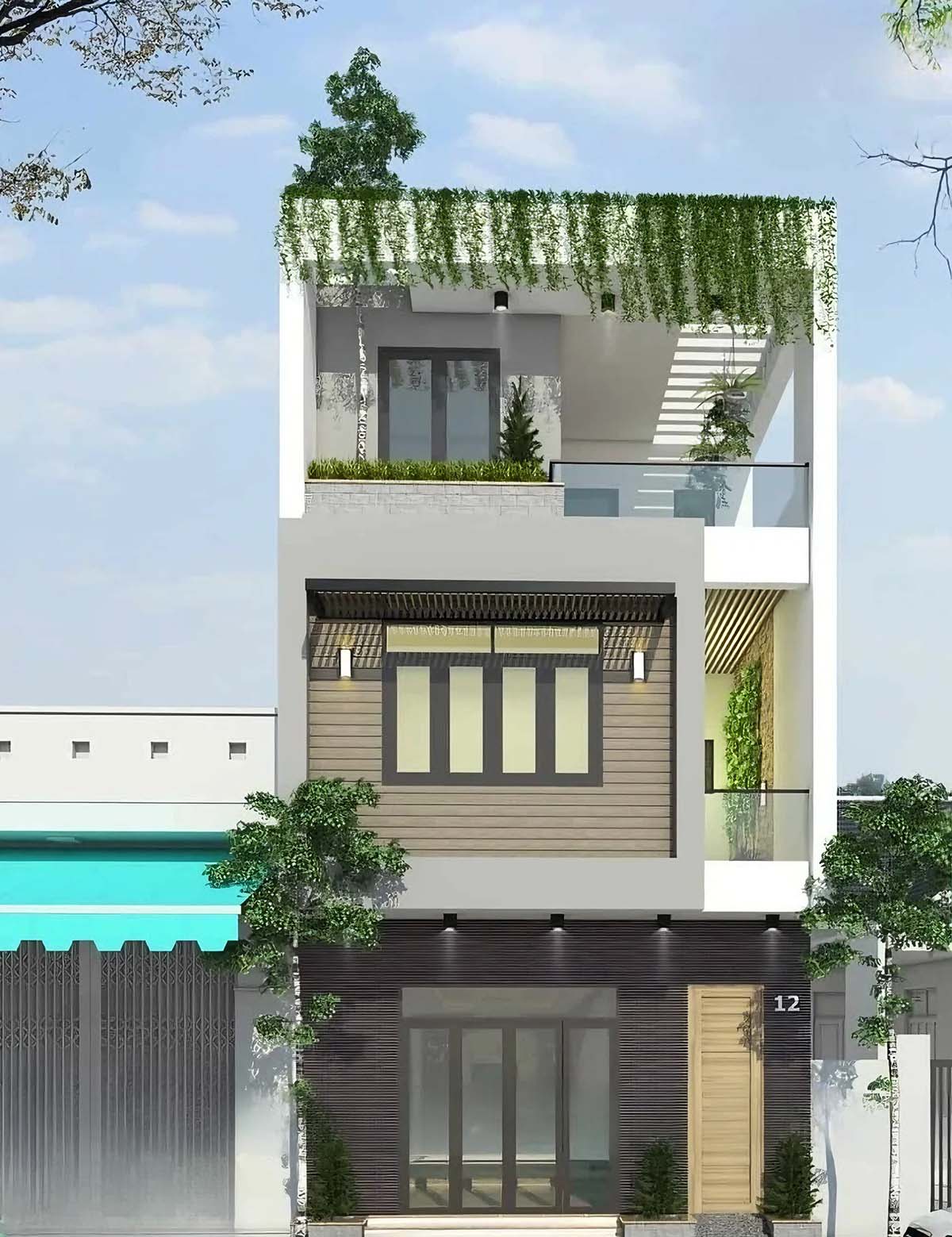 Nhà mặt tiền 8m sâu 5m là lựa chọn lý tưởng cho những gia đình sở hữu quỹ đất vừa phải nhưng vẫn mong muốn không gian sống tiện nghi, hiện đại và thẩm mỹ.