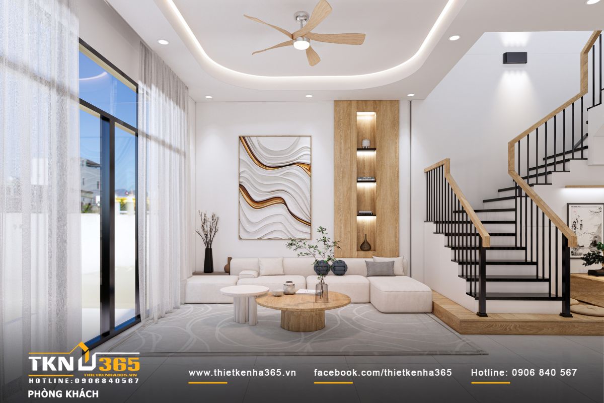 nội thất phòng khách phong cách hiện đại
