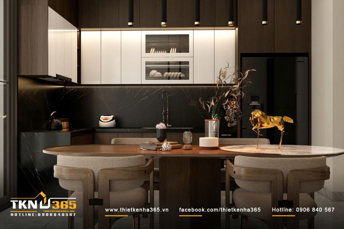 Thiết kế nội thất nhà phố 