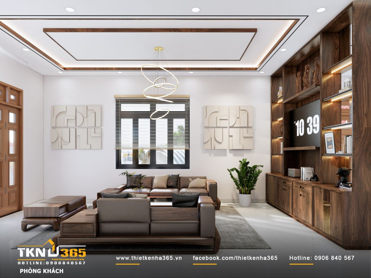 Thiết kế nội thất T’S House - Tối ưu công năng cho người lớn tuổi trong không gian mộc mạc 2 Hệ cửa sổ lớn lấy sáng tự nhiên, rèm sáo gỗ điều tiết ánh sáng thành những vệt dịu nhẹ