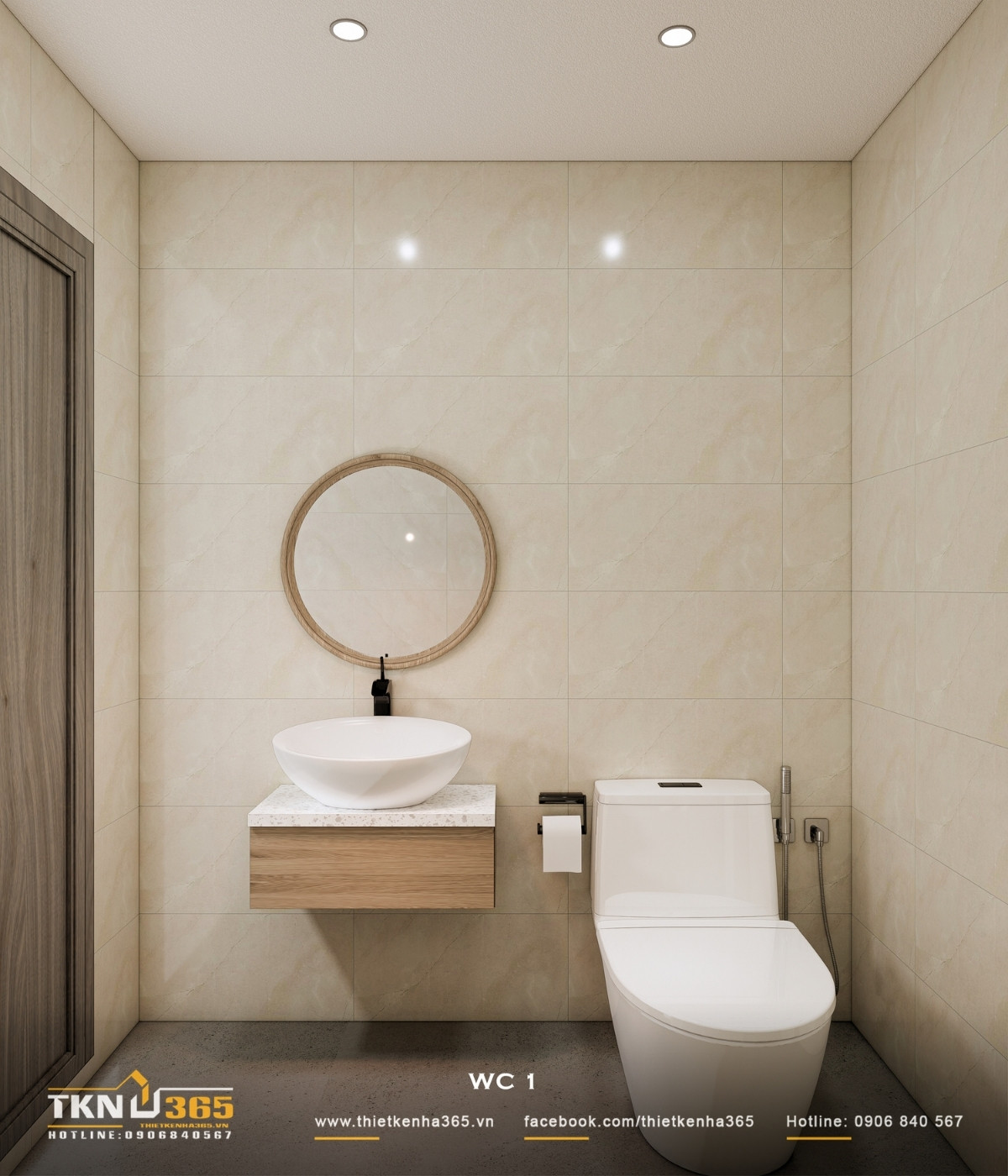 Nhà phố 5 tầng hiện đại ở quận 12 và cách giải quyết bài toán diện tích trên lô đất hẹp ngang 42 26 3