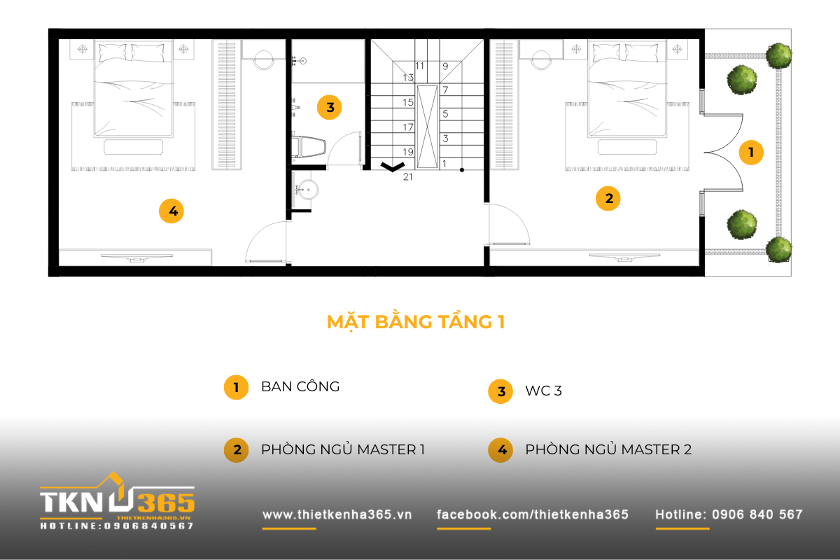 bảng vẽ công năng