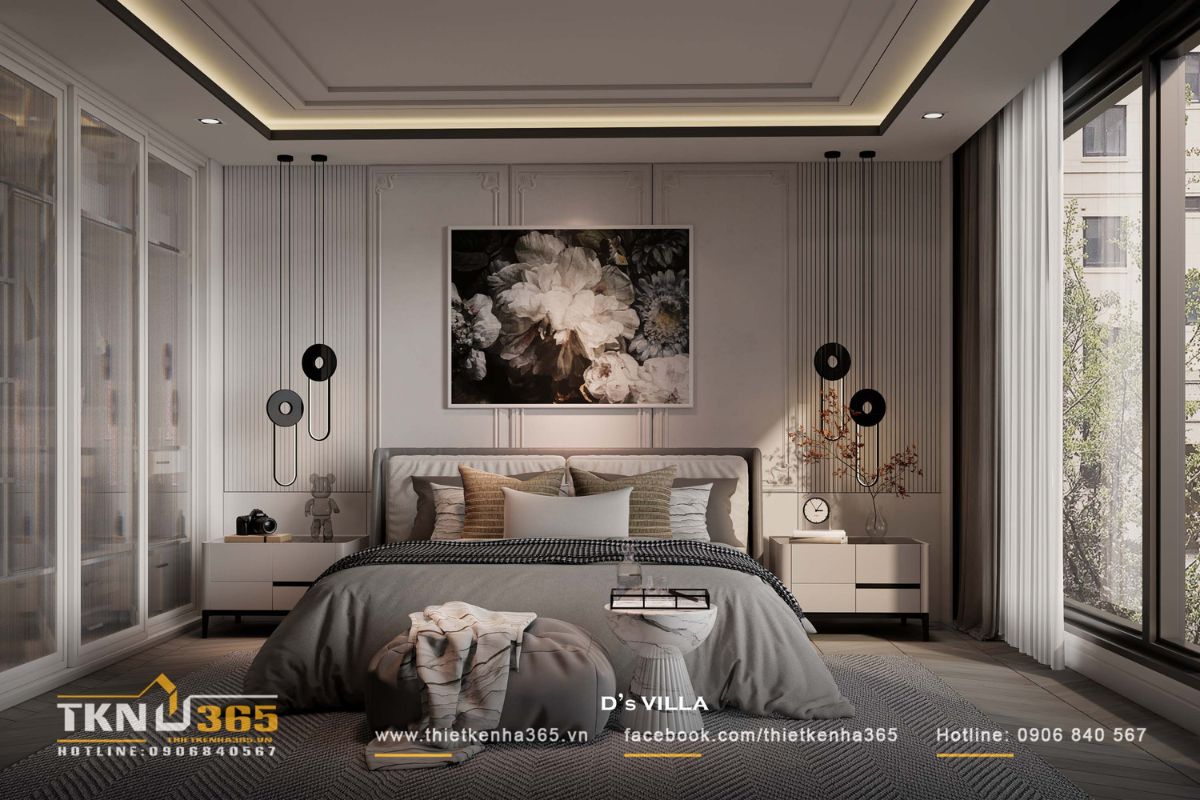 Biệt thự 3 tầng tân cổ điển D's Villa và hành trình tìm kiếm sự cân bằng 26 phòng ngủ biệt thự 3 tầng