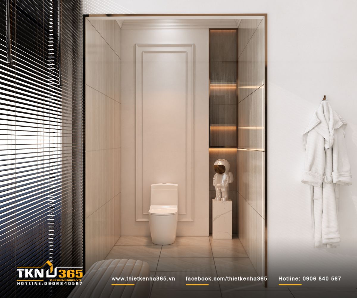 Thiết kế từng khu vực nhỏ trong biệt thự 3 tầng NEO’s Villa đều kết hợp cân bằng giữa ánh sáng tự nhiên và nhân tạo