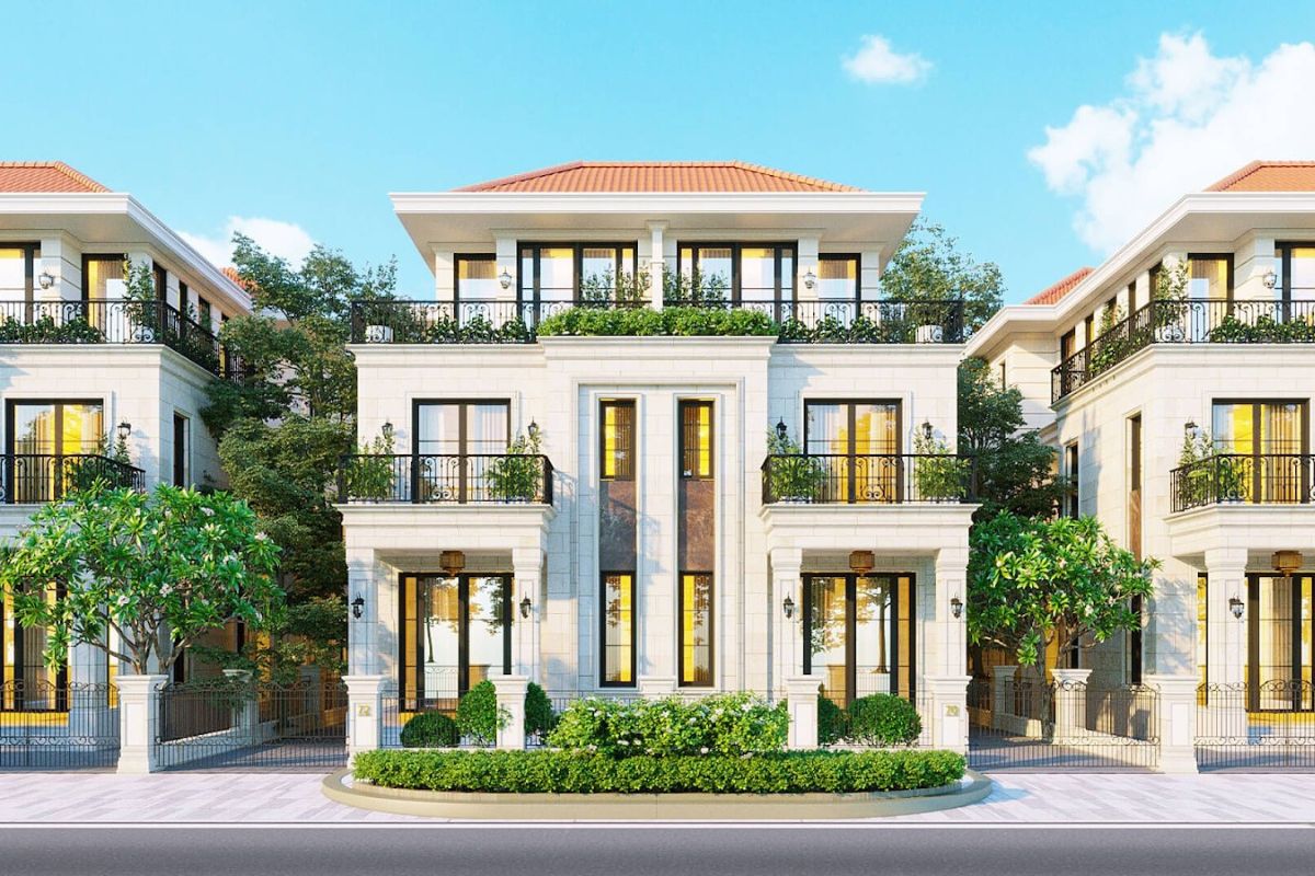 Ưu điểm biệt thự song lập đó là giá mềm hơn đơn lập nhưng vẫn giữ chất sang trọng của phân khúc biệt thự (Ảnh: Sưu tầm)