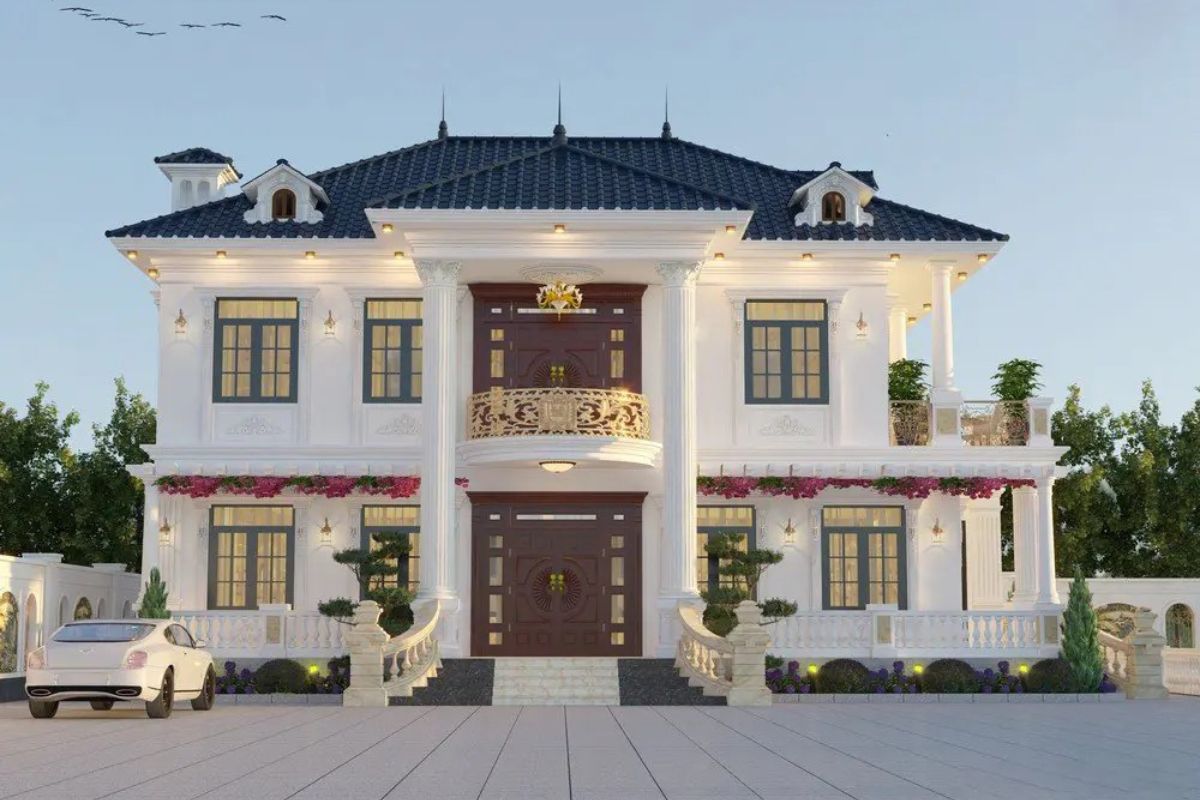 đặc trưng biệt thự tân cổ điển