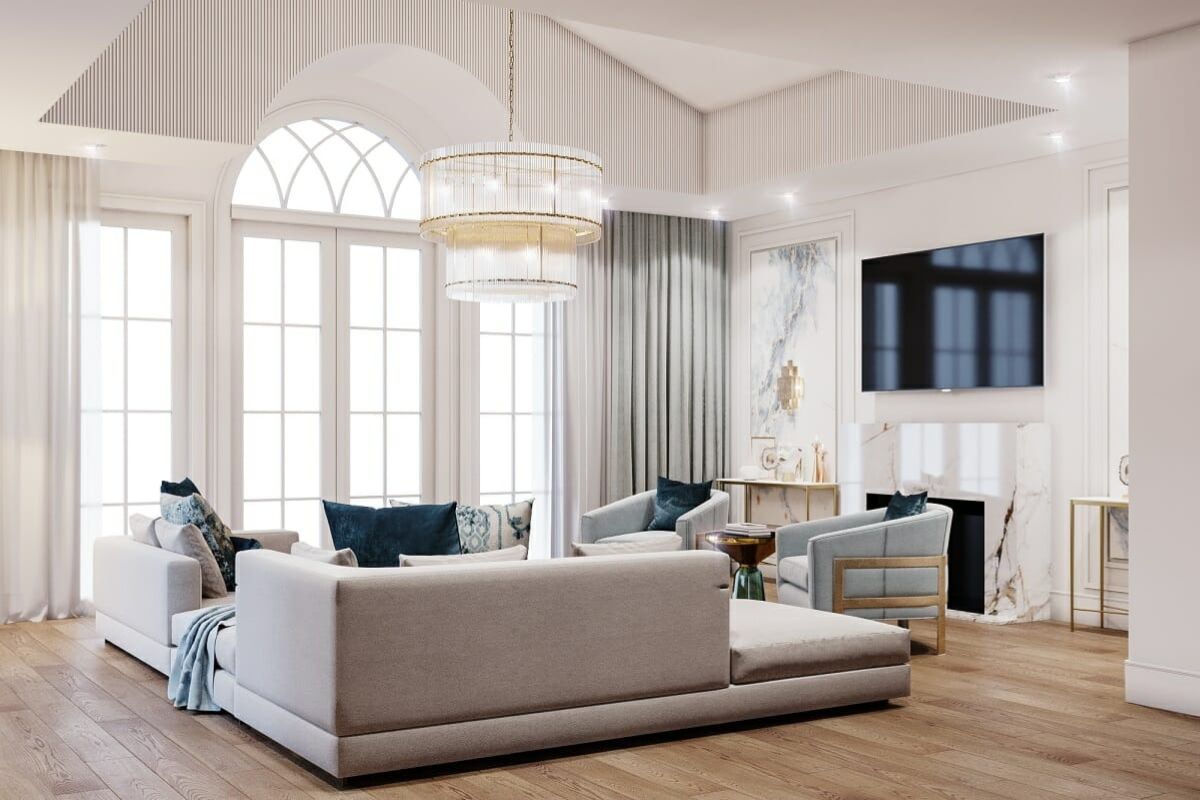Thiết kế kiến trúc và nội thất biệt thự tân cổ điển ưu tiên các loại vật liệu cao cấp, có nguồn gốc tự nhiên (Ảnh: Sưu tầm)
