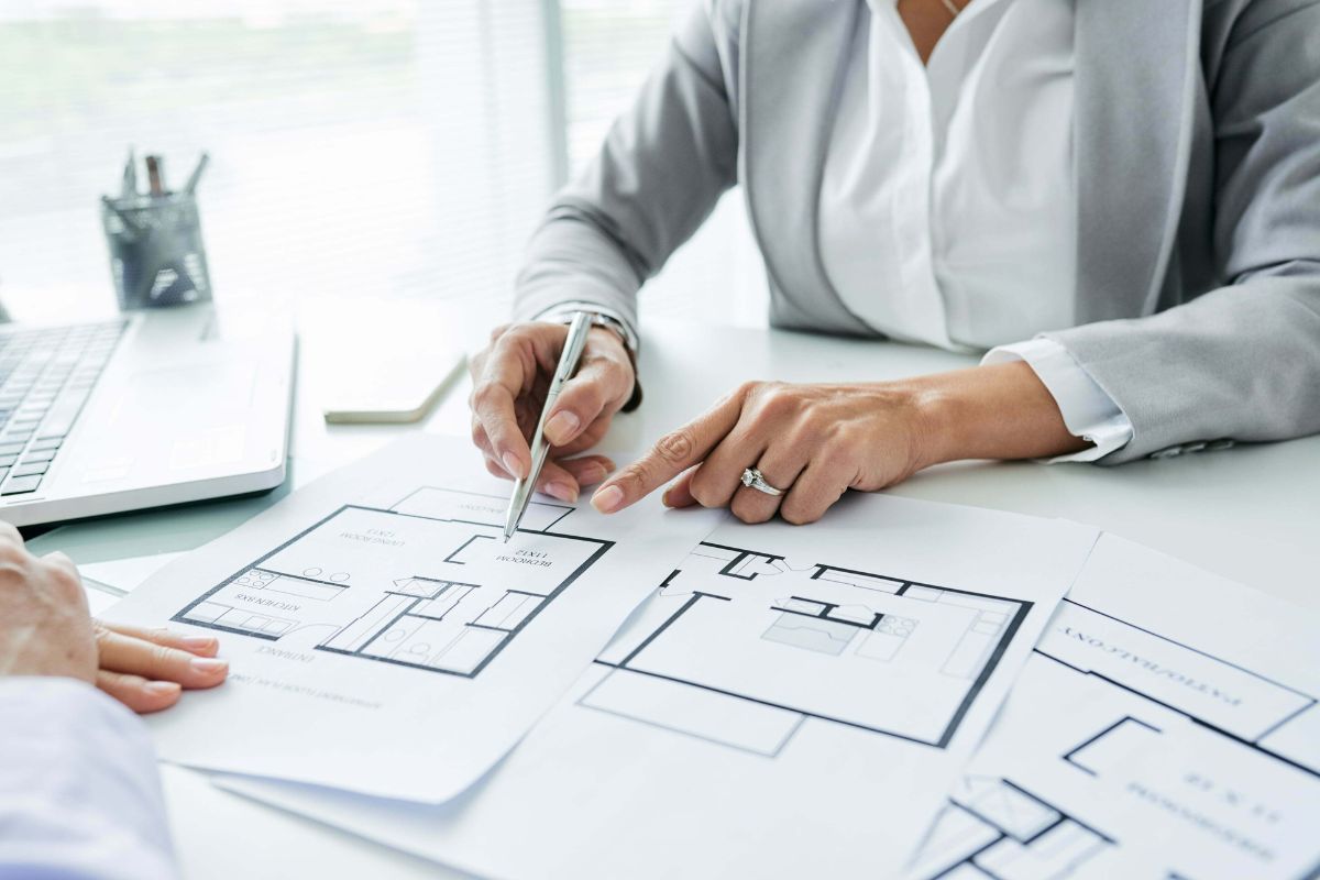 Phương án mặt bằng và phối cảnh sơ bộ giúp gia chủ hình dung tổng thể về công trình (Ảnh: Sưu tầm)