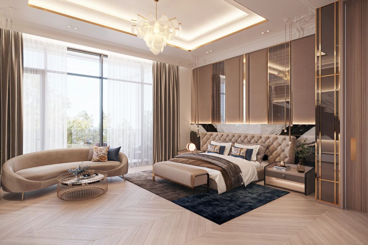 Không nên bố trí các thiết bị điện tử gần khu vực giường ngủ (Ảnh: Sưu tầm)