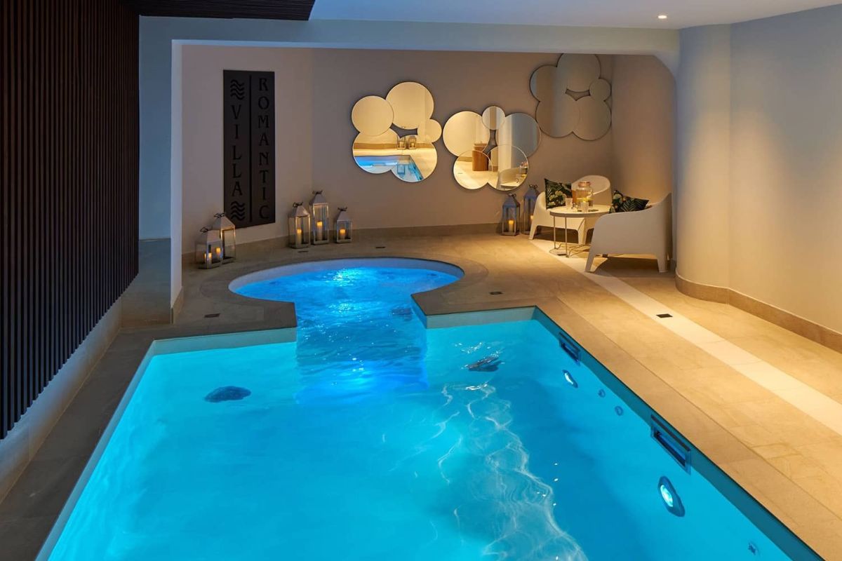 Thiết kế spa tại gia cho biệt thự cần hài hòa với phong cách thiết kế tổng thể (Ảnh: Sưu tầm)