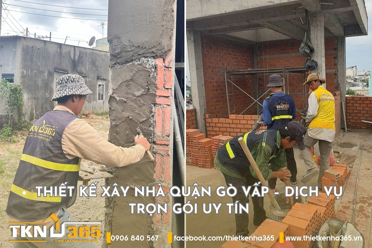 Thiết kế xây nhà quận gò vấp – Dịch vụ  trọn gói uy tín