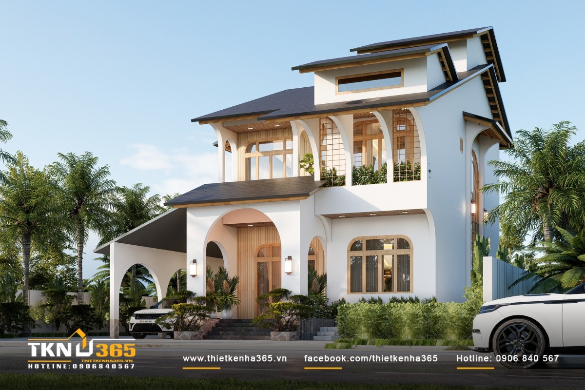 15+ Mẫu Biệt Thự Mini 2 Tầng 80m2 Đẹp Đẳng Cấp, Có Bản Vẽ & Dự Toán Chi Phí 2026 1 Biệt thự mini 2 tầng 80m2 đang dần thay thế mẫu nhà phố truyền thống