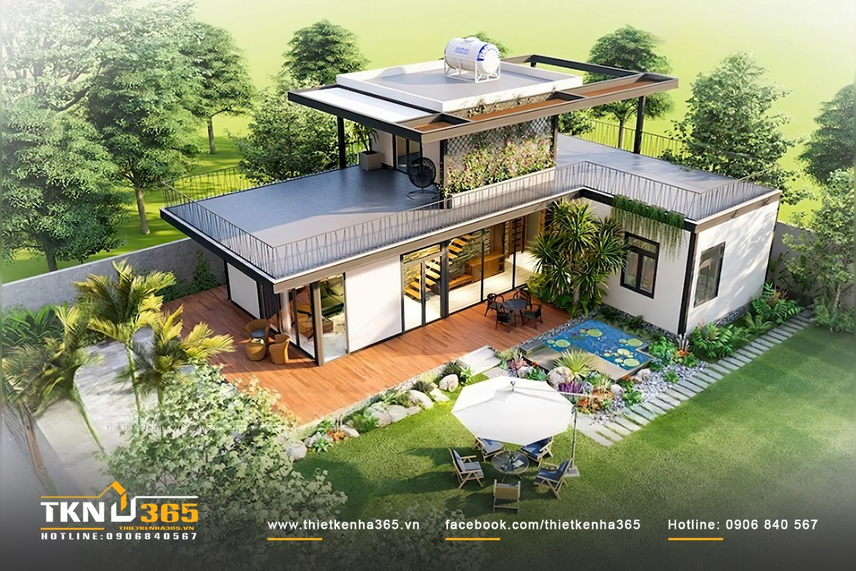 15+ Mẫu Biệt Thự Mini 2 Tầng 80m2 Đẹp Đẳng Cấp, Có Bản Vẽ & Dự Toán Chi Phí 2026 12 Tùy vào ngân sách, gia chủ sẽ chọn mẫu biệt thự mini 2 tầng 80m2 có thiết kế phù hợp