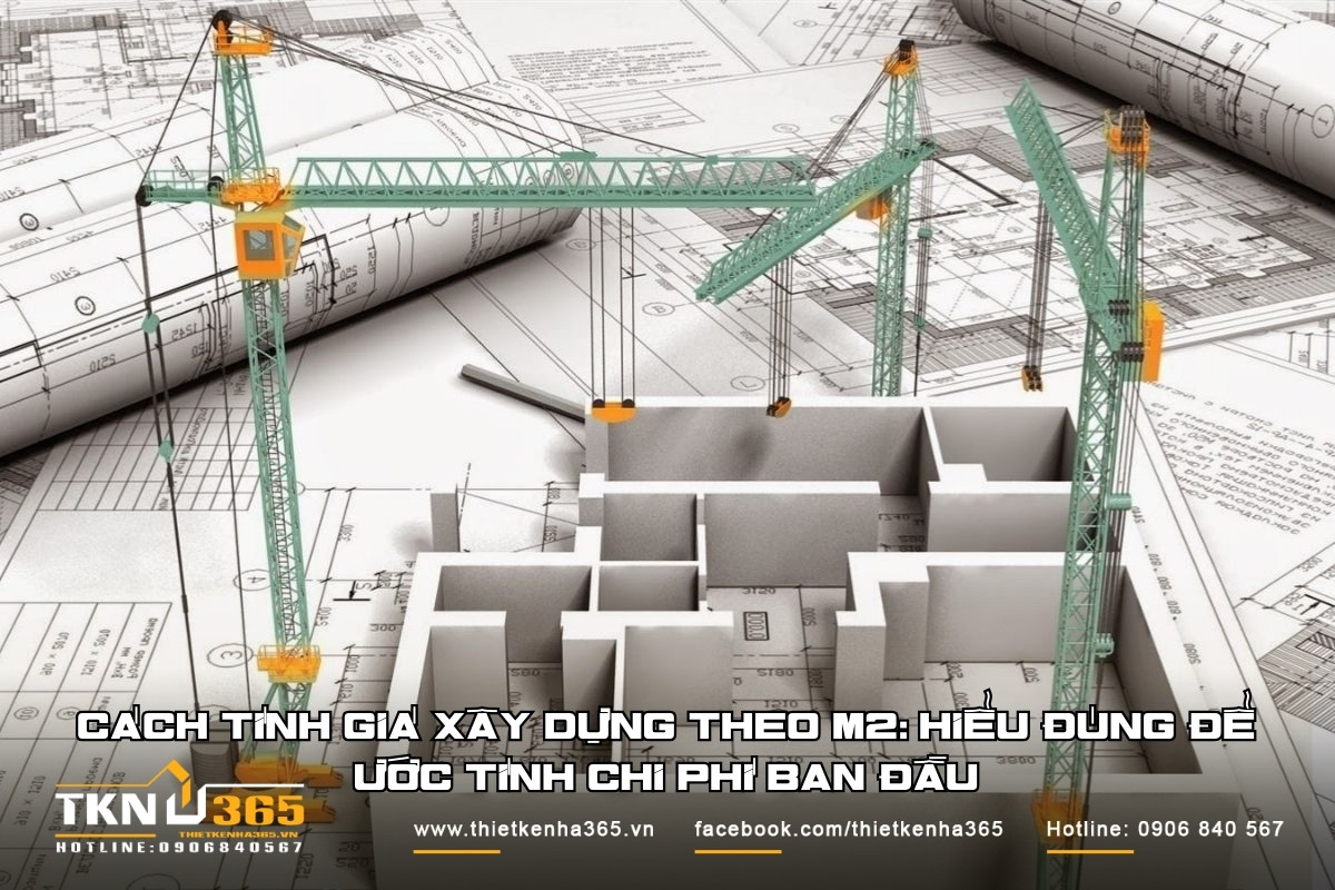 cách tính giá xây dựng theo m2
