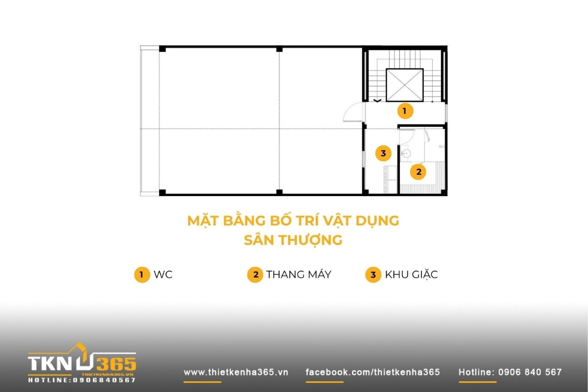 Nhà phố 6 tầng 1 hầm anh Giang - Tân Bình 20 mặt bằng công năng nhà phố 6 tầng