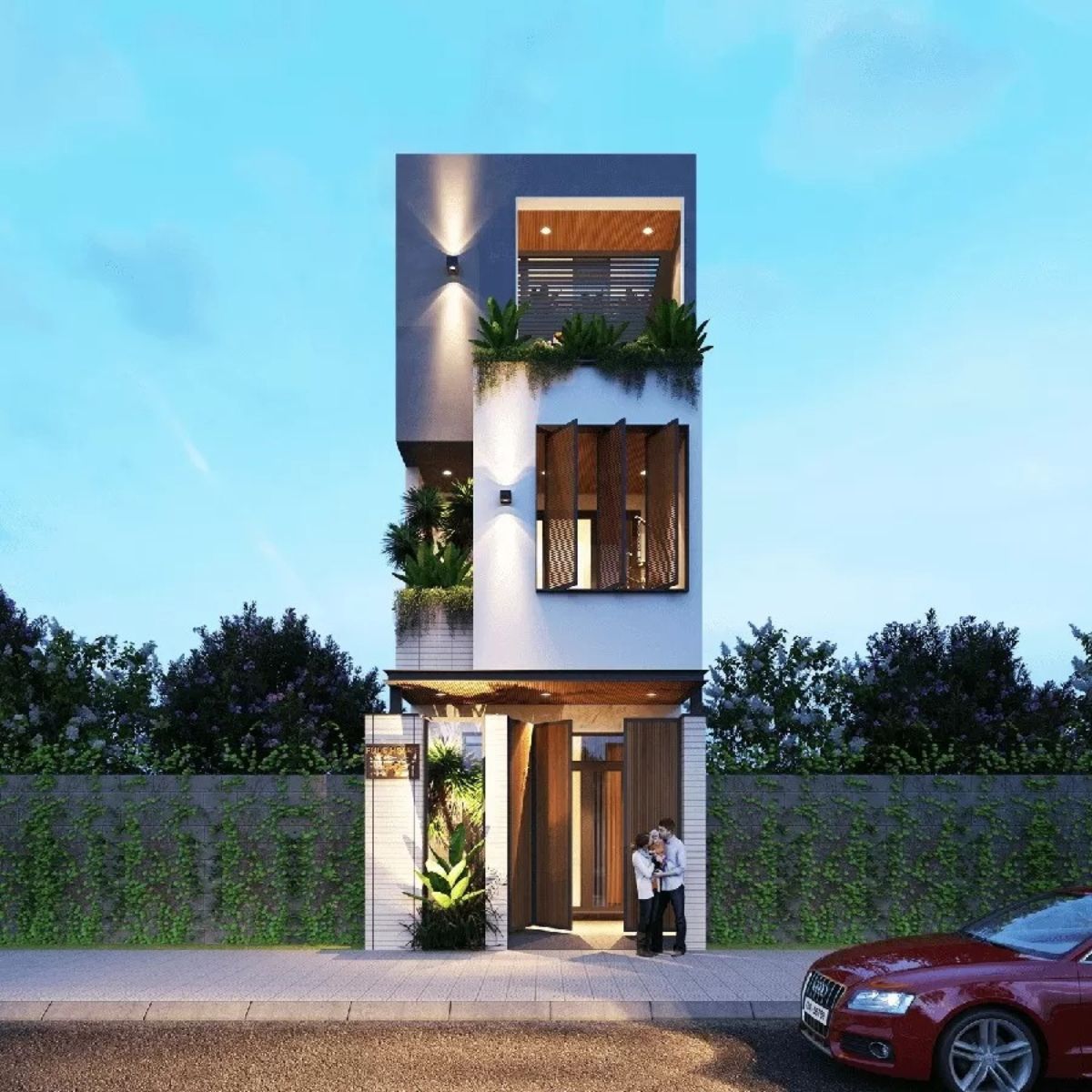 Lựa chọn nhà 1 trệt 2 lầu 4x16 5 phòng ngủ hay 4 phòng ngủ tùy thuộc vào nhu cầu sử dụng của gia đình nhưng cần đảm bảo thiết kế hợp lý (Ảnh: Sưu tầm)