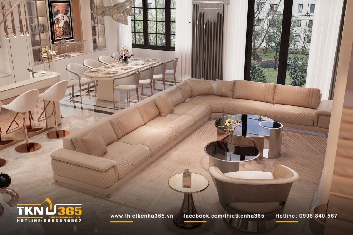 Ánh sáng là một yếu tố quan trọng trong thiết kế nội thất biệt thự 3 tầng NEO’s Villa