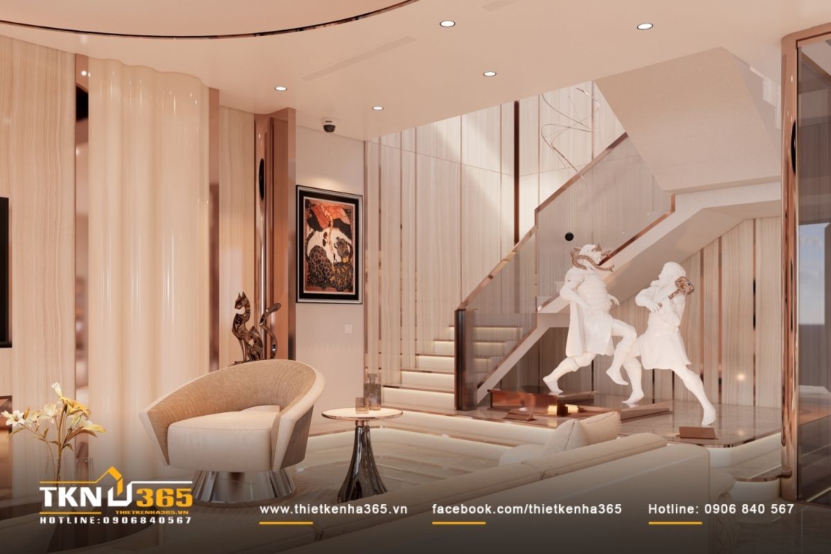 Thiết kế biệt thự 3 tầng NEO’s Villa khai thác hiệu quả cả ánh sáng tự nhiên và nhân tạo