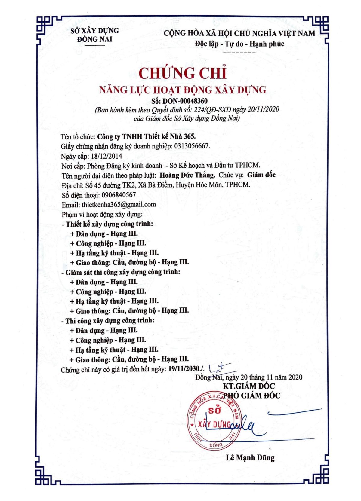Chính sách bảo hành của Thiết Kế Nhà 365 được thực hiện minh bạch, đảm bảo quyền lợi của gia chủ