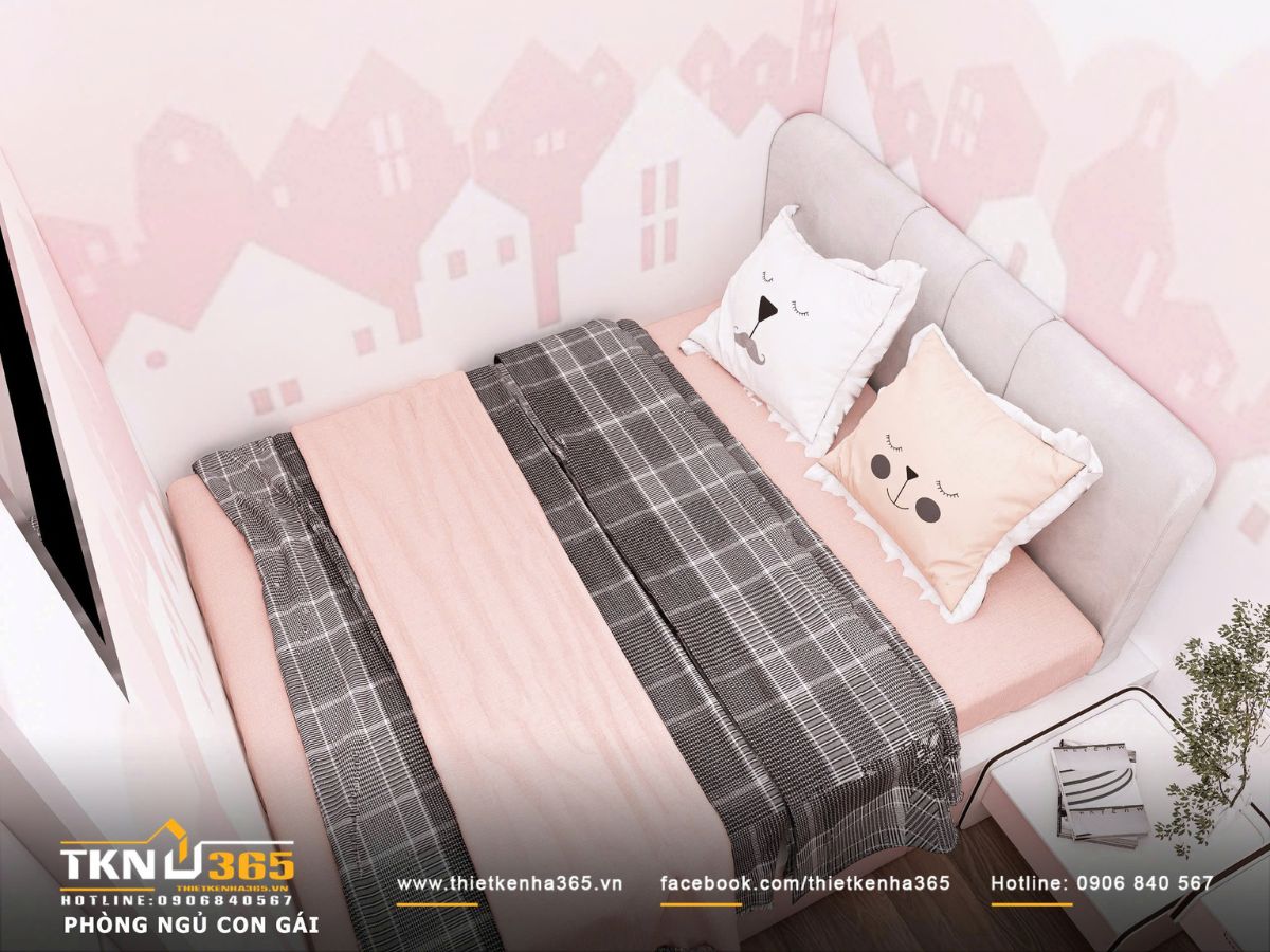 Giường ngủ bọc nệm, chăn gối và đồ trang trí hình thú mang lại cảm giác ấm áp, thân thiện, nuôi dưỡng trí tưởng tượng và năng lượng tích cực của tuổi thơ