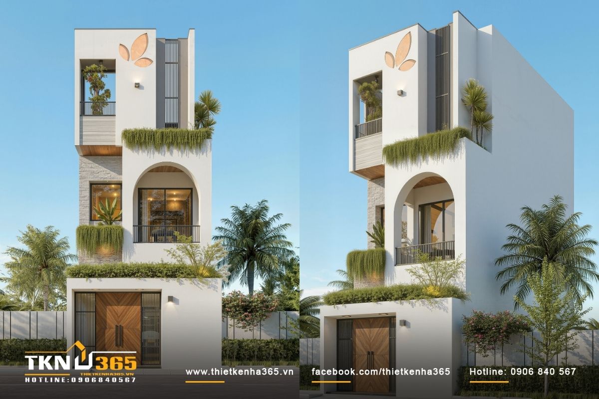 Nhà phố 3 tầng tại Trà Vinh