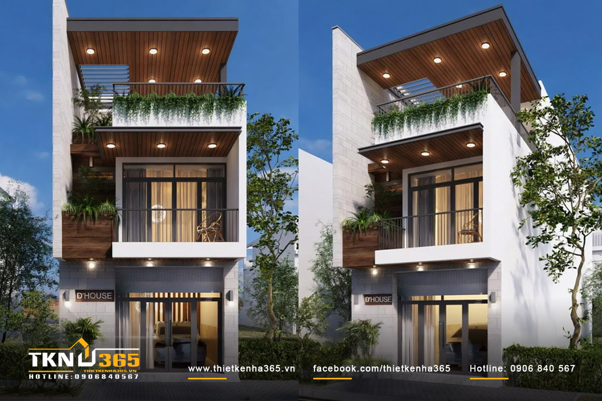 Mẫu nhà 1 trệt 2 lầu 4x15 hoàn thiện đẹp khi có bản vẽ chi tiết, tối ưu công năng và tư vấn chuyên sâu từ đầu