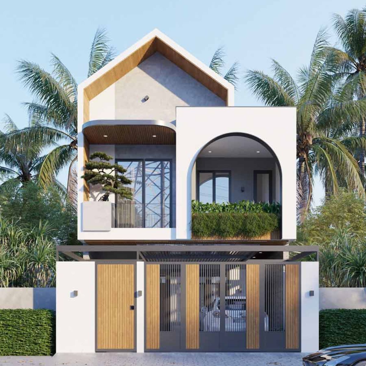 Việc lựa chọn mẫu thiết kế nhà 7x15m 1 tầng hay 2 tầng phụ thuộc vào nhu cầu sử dụng và khả năng tài chính của gia đình (Ảnh: Sưu tầm)
